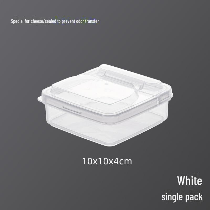 Käsescheiben Aufbewahrungs- und Frischhaltebox mit Klappdeckel