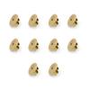 10 Pieces Copper Ear Stud Back Replacement DIY Round Decorative Women Earring Connector Part Accessories Findings