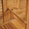 Folding Bar Table 155 X 53 X 105 Cm Solid Teak