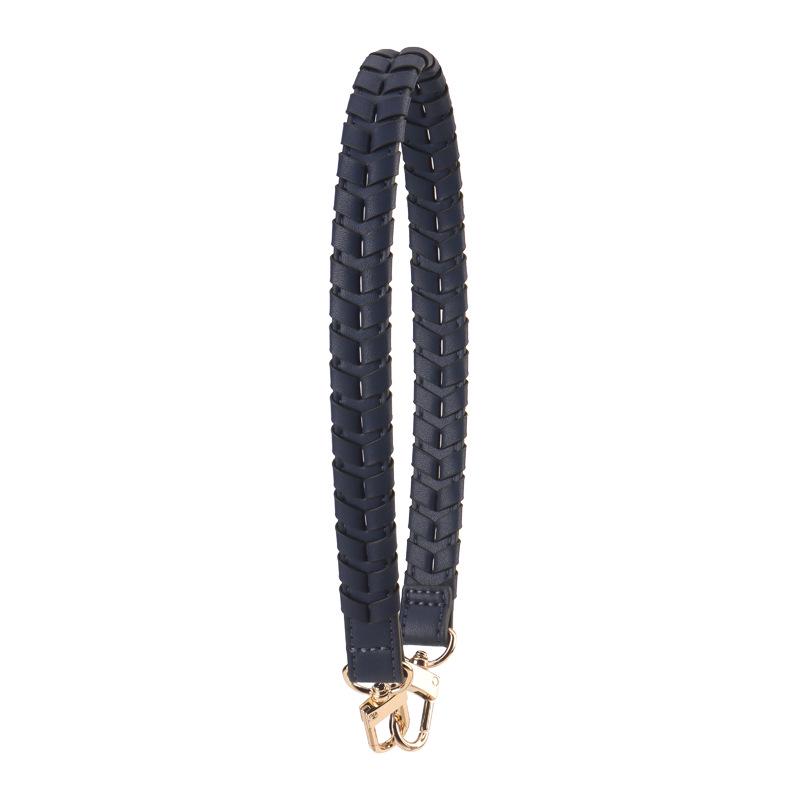 Black Woven Single Shoulder Handbag Strap for Women