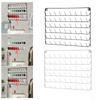 Practical Spool Roll Thread Rack Wall Shelf Thread Cone Holder for Crochet and Embroidery Machine Use