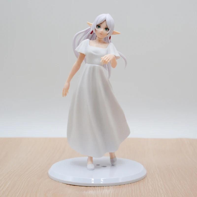 Original Frieren Beyond Journey End Figure Himmel Action Figurie Anime Model Doll Collect Desk Decor Toy Gifts S Kid Friendly Entertaining Fun Play
