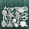 Holiday Series Cutting Dies Beach Metal Die Cuts for DIY Card Photo Decoration
