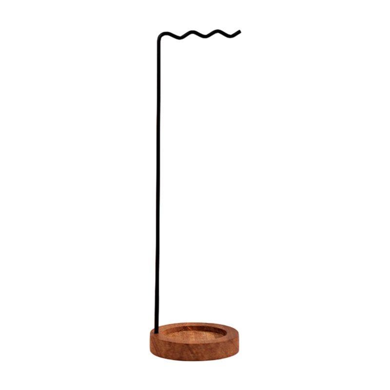 AS60-Calligraphy Brush Holder Rack Wind Chime Stand Desk Organizer Brush Hanger For Hanging Pottery