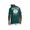Under Armour Project Rock Letter Print Casual Loose Fit Short Sleeve T-Shirt Men Tops Moss-Green 1383221-449