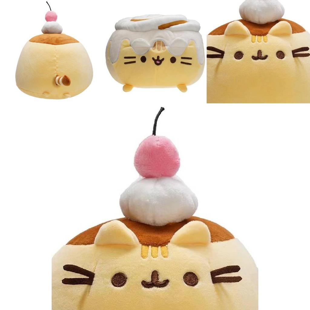 Cute And Cozy Pusheen Series Plush Toy In Jelly And Cinnamon Cat Designs