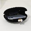 Shell Black Handbag Velvet Party Dinner Bag Pearl Clasp Clutch Bag Wedding Purse Crossbody Bag Velvet Women's Small Bags Gift