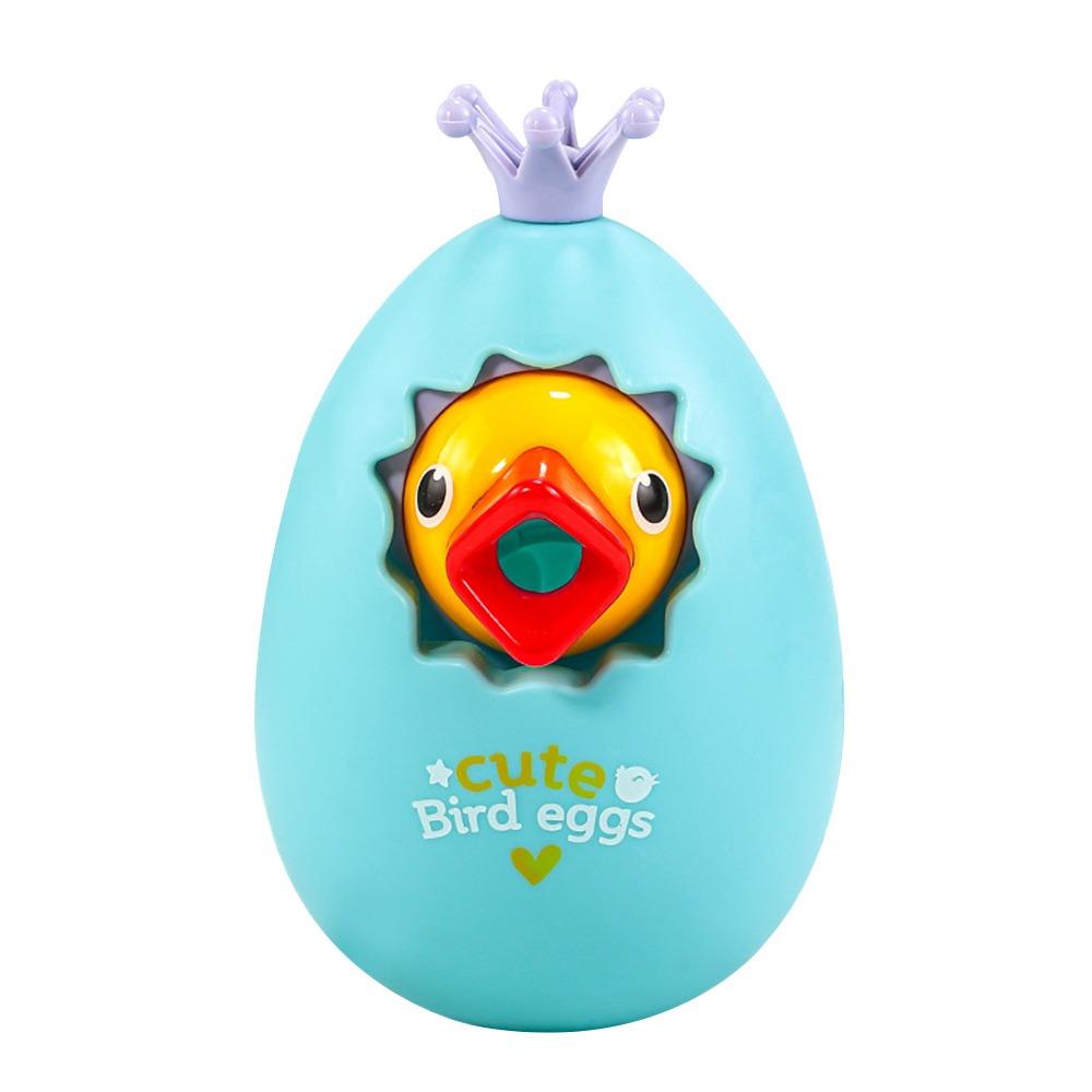 

Interactive Roly-Poly Piggy Bank 3 IN 1 Early Educational Toy Birds Feeding Game Homeschool Blue 1