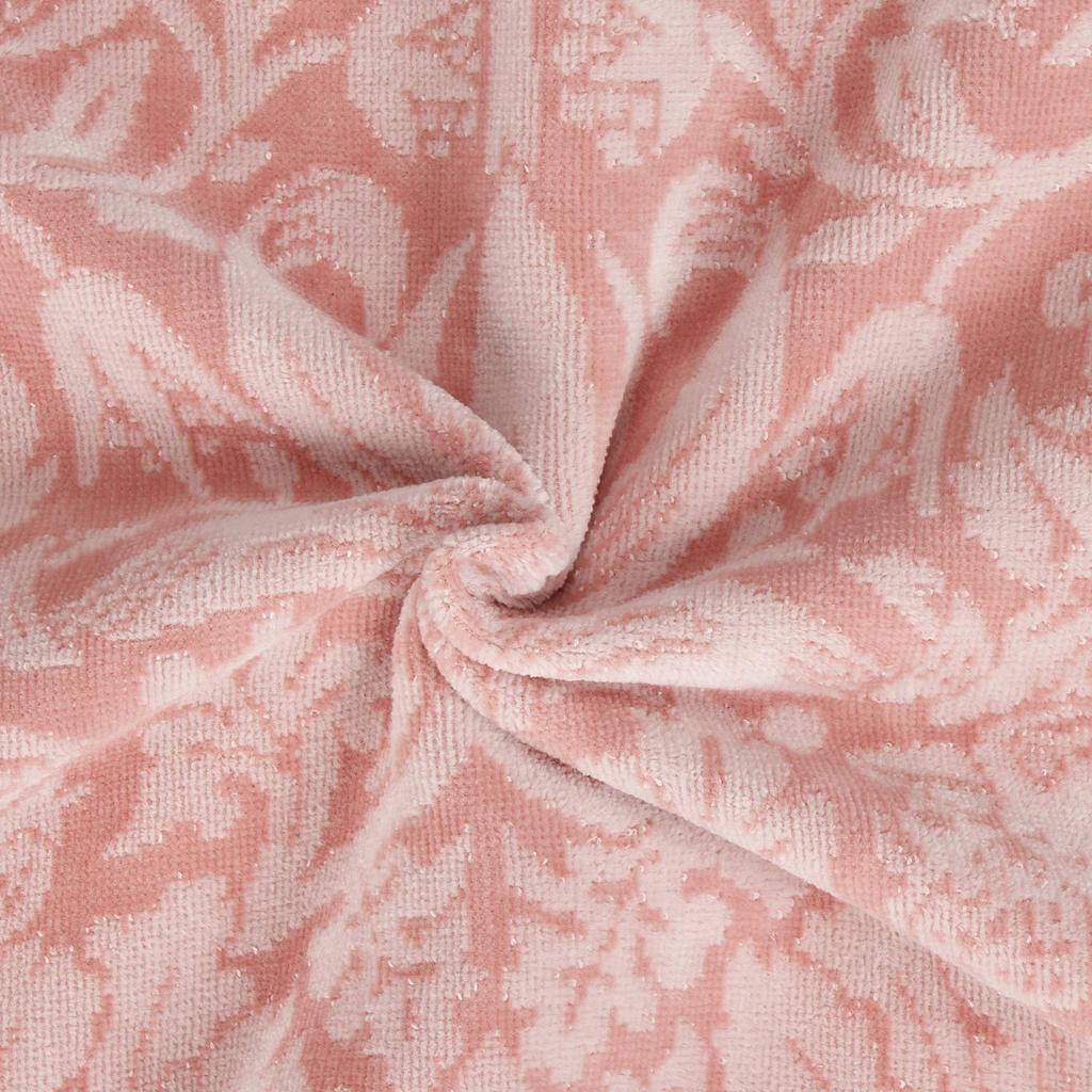 Nishikawa Imabari Towel Morris Gallery Made in RR00100022P Blanket, Single, "Strawberry Thief" Design, 100% Cotton, Fluffy, Japan, Pink,