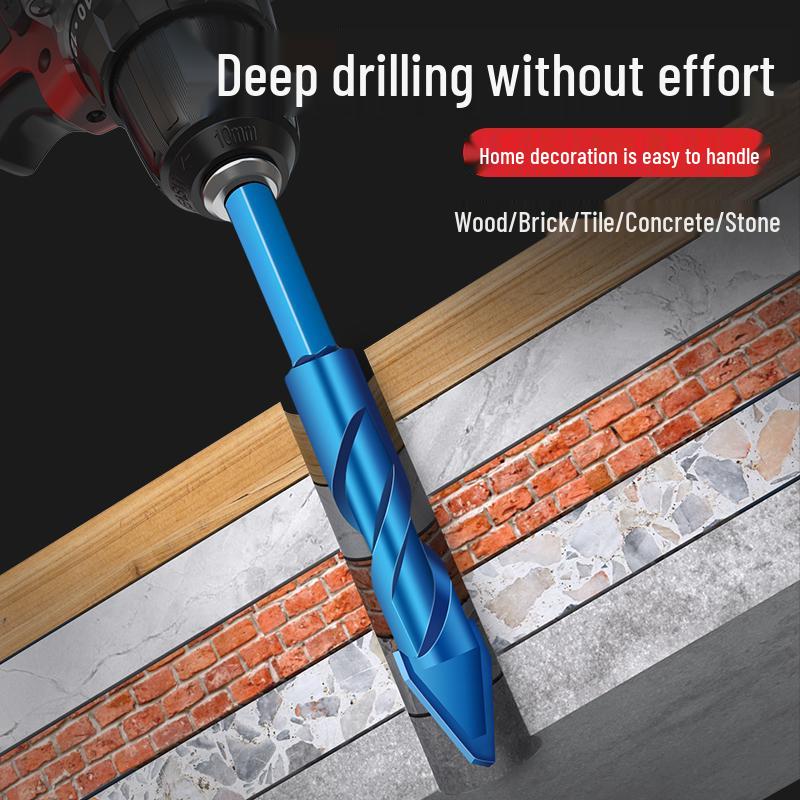 Eccentric Tilting Drill Bit for Marble and Concrete