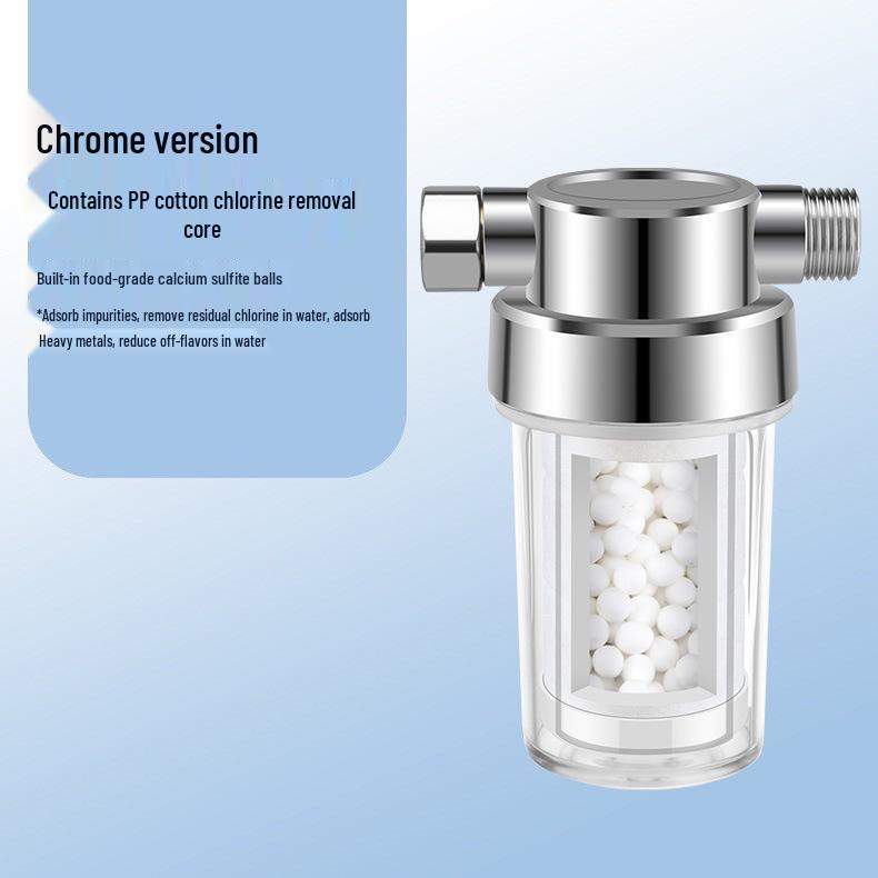 Dechlorinating Household Water Filter & Shower Head Purifier