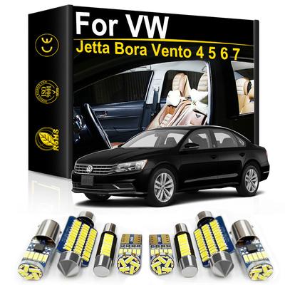 For VW Jetta 4 5 6 7 Bora Vento MK2 MK3 MK4 MK5 MK6 MK7 2007 2011 2012 2018  Car Interior LED Light Canbus Indoor Bulbs