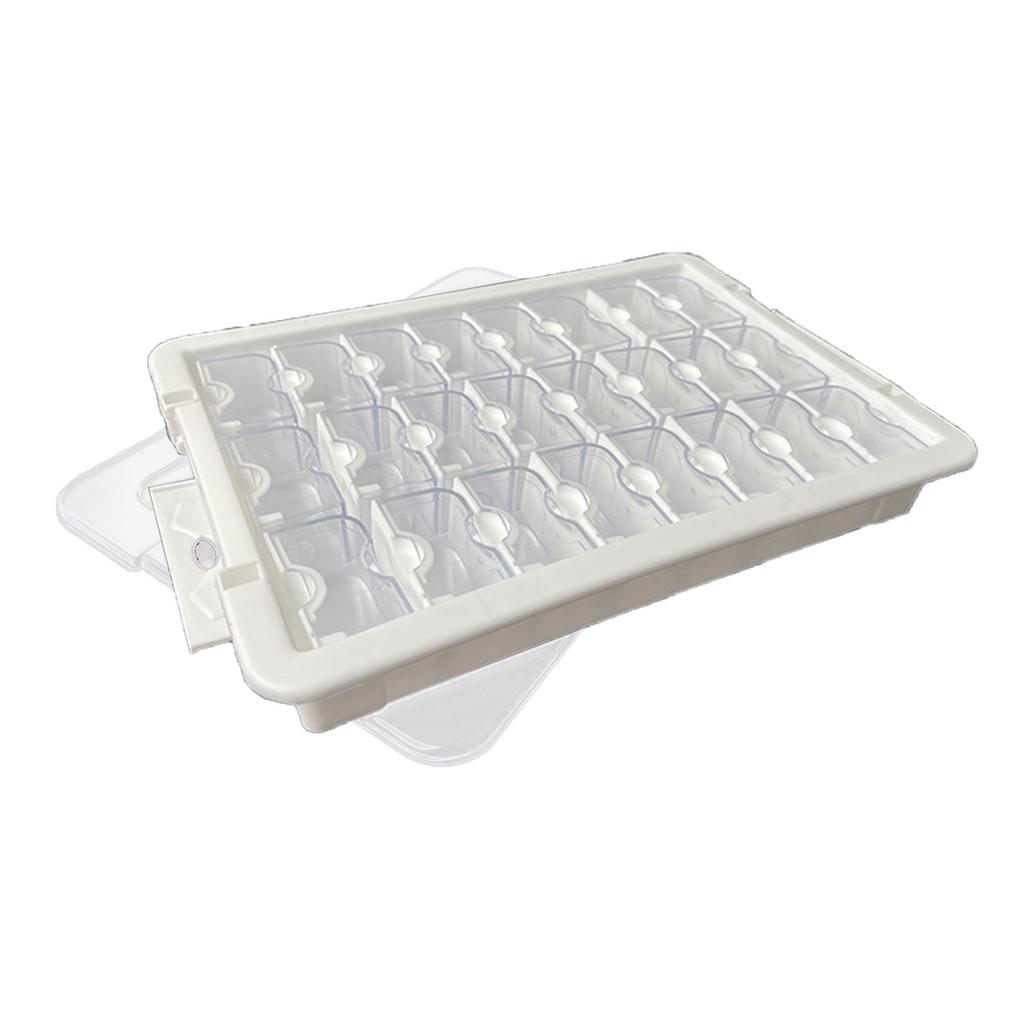 Versatile Bead Sorting Container Accessory with Secure Lids for Craft Enthusiasts Clear Storage Case Organization