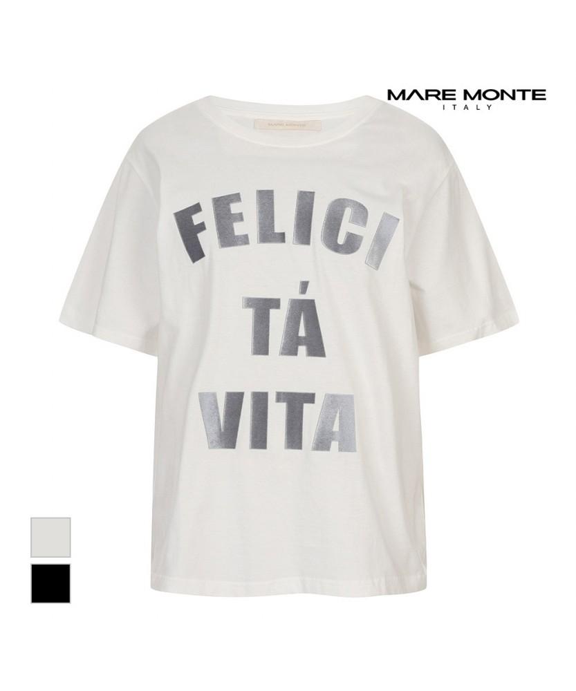 MAREMONTE Big Lettering T-Shirt_M245Mts41D0