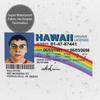 Mclovin Řidičský průkaz Sprchový závěs Koupelna Polyester Nepromokavé Koupelnové závěsy S háčky
