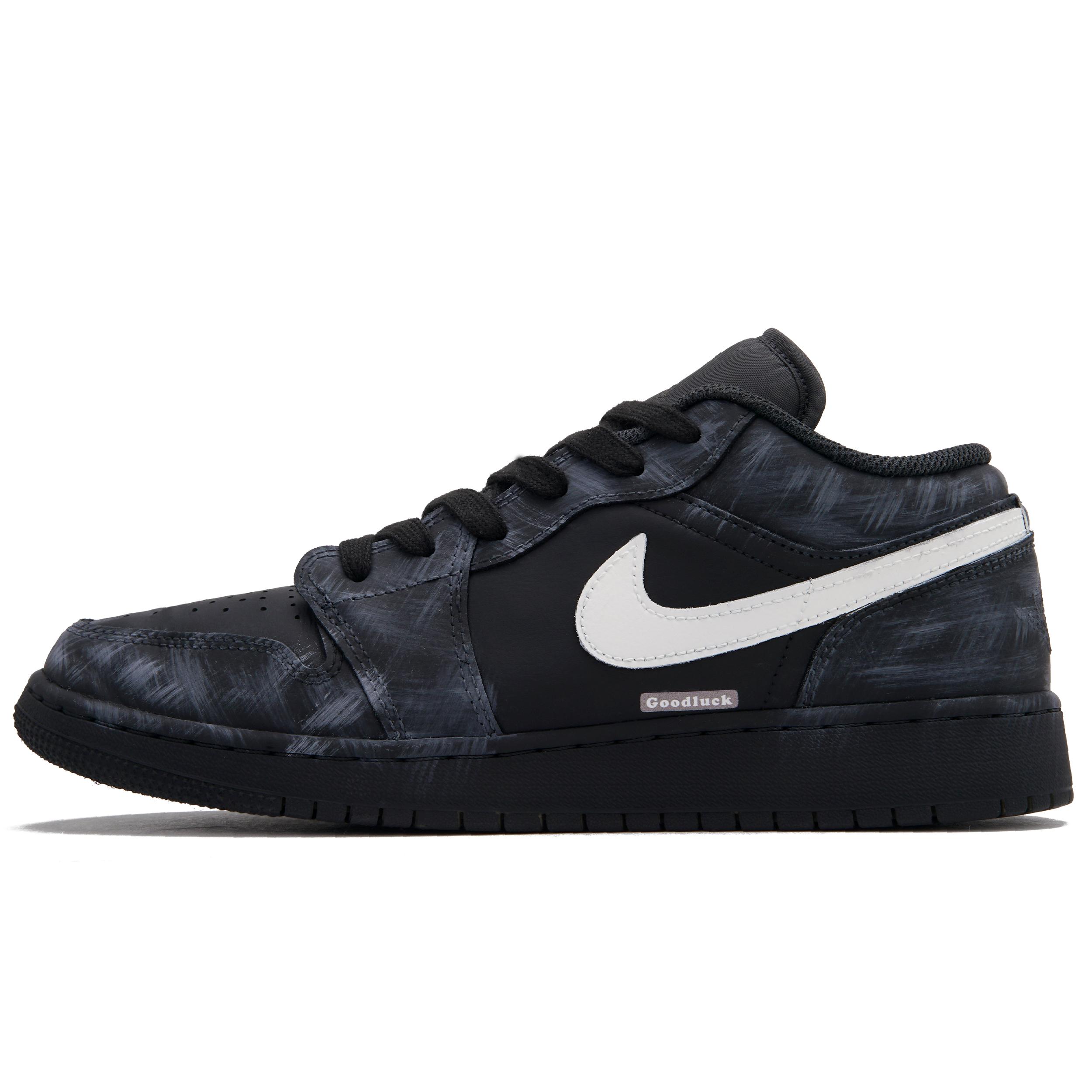 

Jordan AJ1 Every Day Low top Vintage Basketball Shoes Unisex Black Brown 553558-093(Team1102-) 44.5