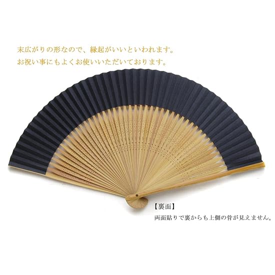 Kyoto Folding Fan, Dragonfly, Made In Japan, Hand-painted, Men's Fan, Kyoto, Men's, Paper Fan, Doubl