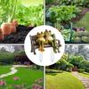 Frog Couple Bench Sculpture 2D Flat Acrylic Statues Figurines Ornaments for Home Porch Backyard Outside Bookshelf Decor