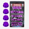 Motorcycle Screw Nut Bolt Cap Cover Decoration 30pcs Universal Plastic Plating Colorful Motorbike Styling Accessories for Honda