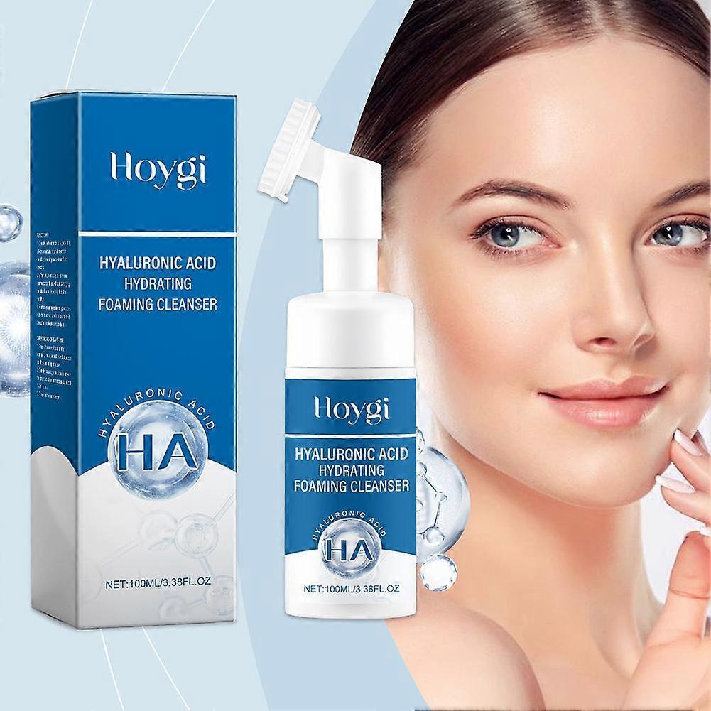 Hyaluronic Acid Cleansing Mousse Gentle Cleansing Moisturizing Exfoliating