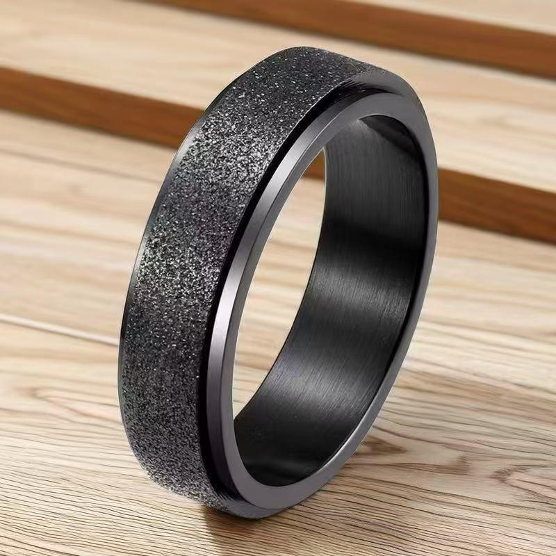 Herren Trendring aus Edelstahl - Langlebiges, nicht verblassendes Titanband