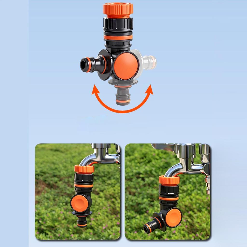 Rotatable Water Pipe Hose Joint 360 Rotatable Leak-Proof Coupler Garden Hose Connectors And Fittings Connect Hose Fittings
