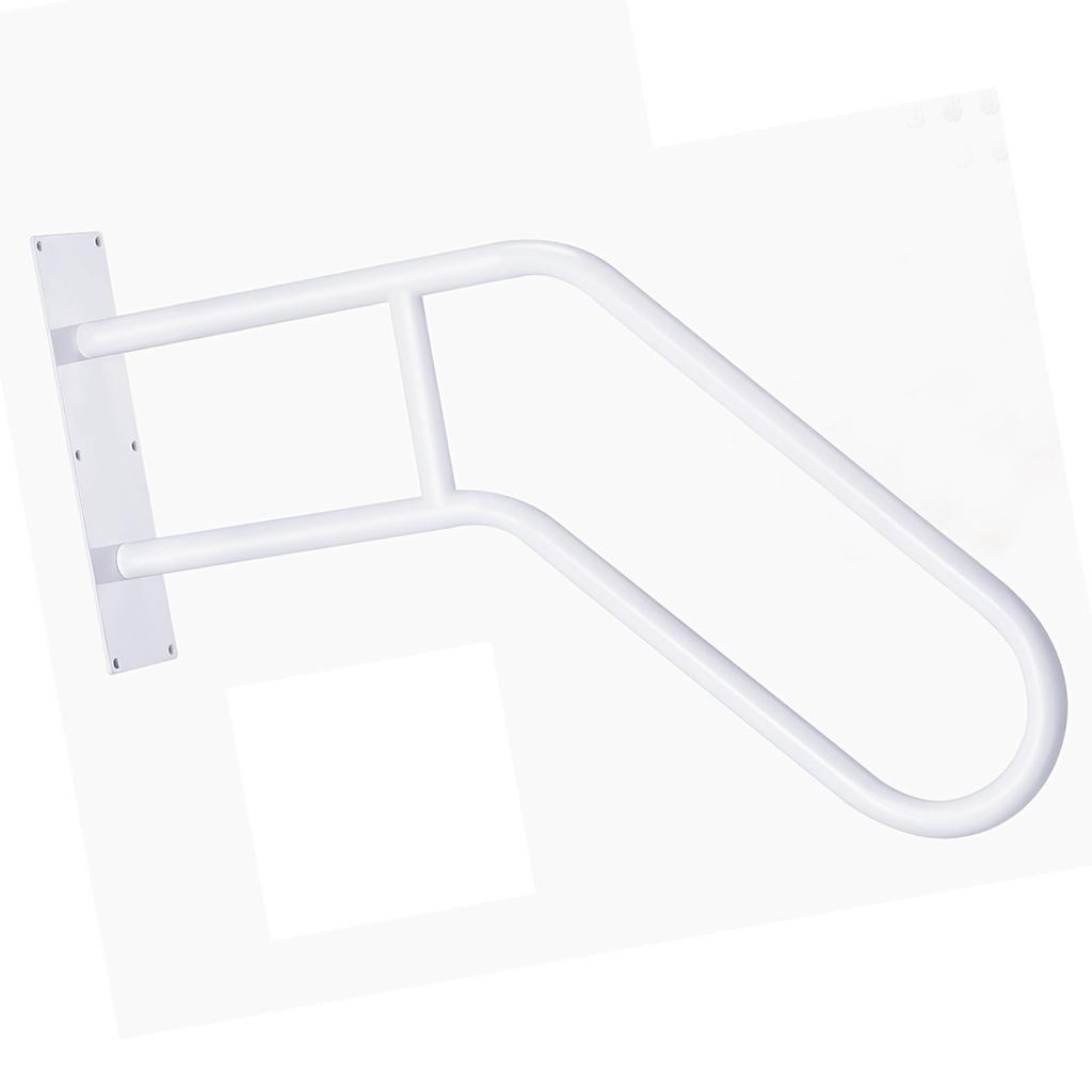 Outdoor Steps Handrails 13 Step Exterior Porch Stair U Shaped Wall Mount Safety Grab Bars for