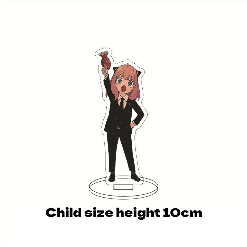 SPY X FAMILY Anime Character Standing Kawaii Anya Yor Loid Action Figures Acrylic Stand Model Toy Desk Decoration Fans Gifts