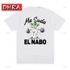 Me Suda El Nabo Divertida Friki Gimnasio Fitness Camiseta Spanish Jokes Tshirt Graphic Tee Casual Men Cool Streetwear Women Tops