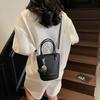 New Fashion Handbag Women's Casual Versatile Commuter Solid Color Shoulder Messenger Bag