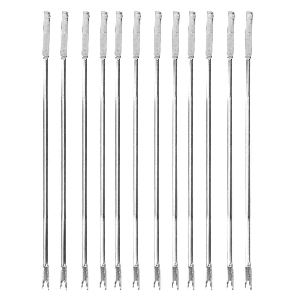 12pcs Multifunctional Seafood Pick Stainless Steel For Crab Lobster Shell Nut Cracking Tools Walnut Fork Seafood Tool Kitchen