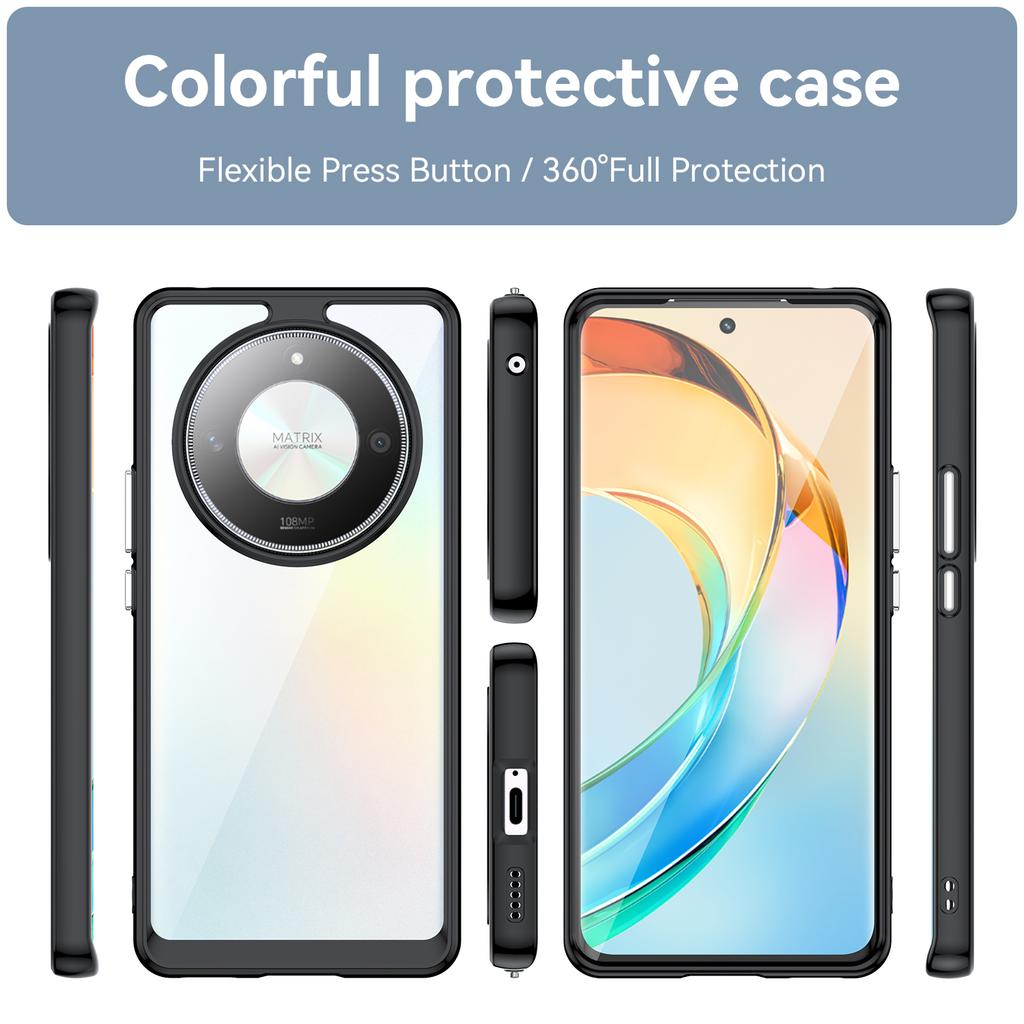 For Honor Magic6 Lite 5G/X50 5G/X50 GT 5G/X50 Pro 5G/X9b 5G Case Clear Phone Back Cover