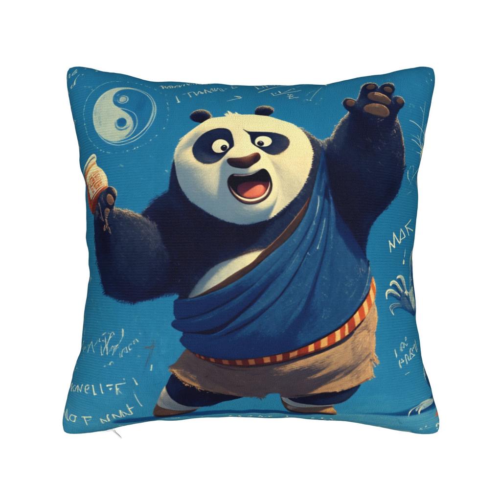 Pillow Cover K Ung F-Fu Panda Funny Pillow Case For Chair Sofa Home Decor Pillowcases
