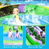 Commercial PVC Inflatable Water Slide Outdoor Backyard Adult Kids Play Inflatable Slide With BWater Splash Pool Blower