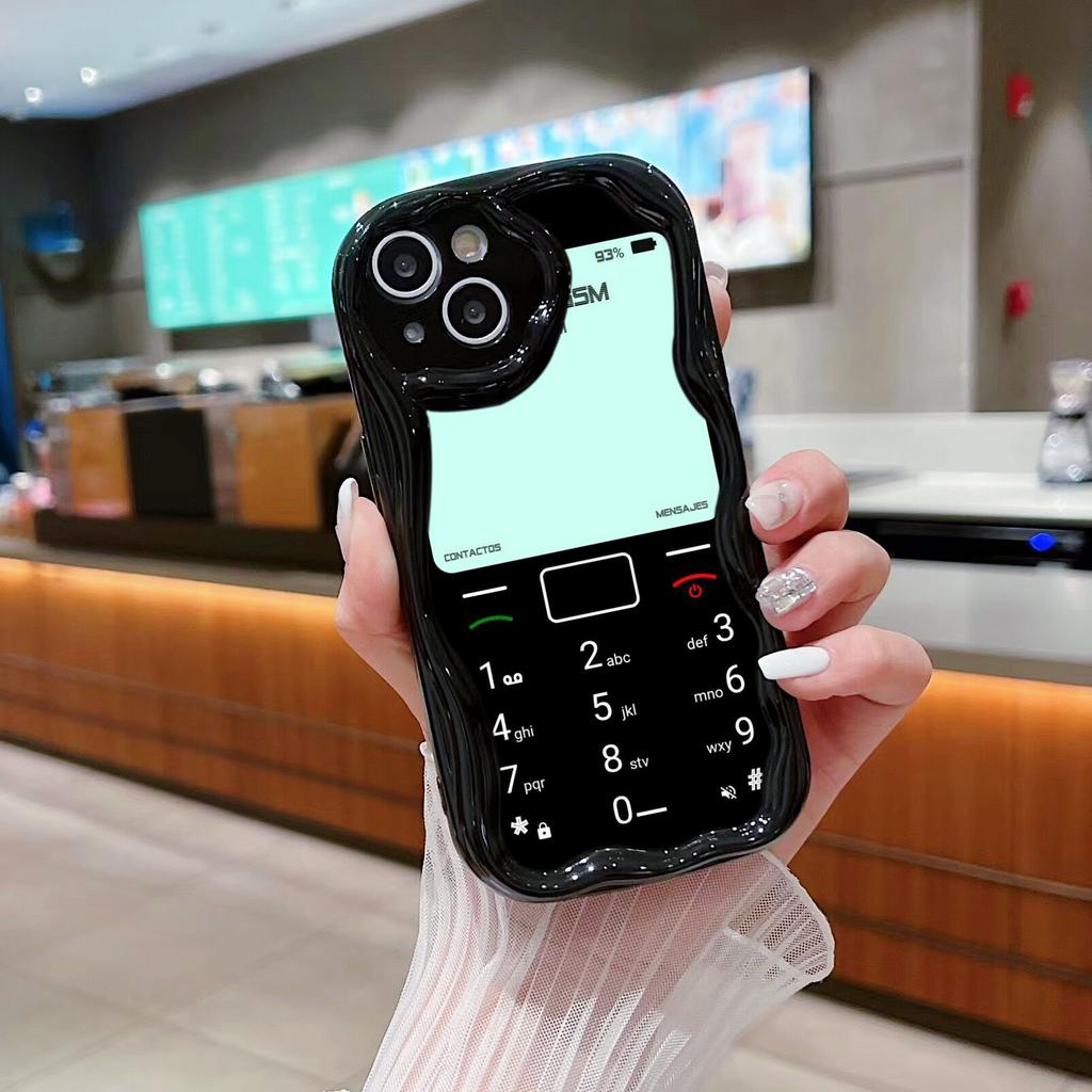 Ae95 Huse de protecție pentru telefon cu design retro pentru Samsung S23 S24 Ultra A55 A14 A25 A13 Infinix Hot 40 Pro Tecno Spark 20C Wave TPU Husă din spate