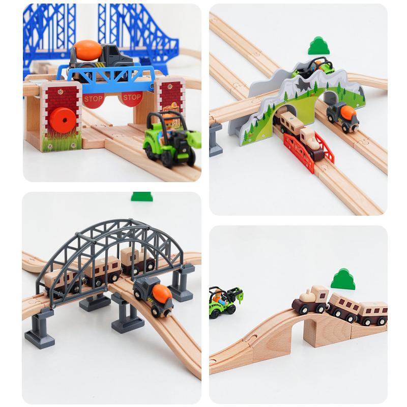 High-Standard-Quality All High-Quality Kinds High-Quality Wood High-Quality Bridge High-Quality Wooden High-Quality Train High-Quality Track