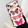 Butterfly Flower Phone Case For iPhone 17 Pro Max 15 14 13 11 12 16 Pro Max Mini 15 16 Plus 16e 17 Air Cover