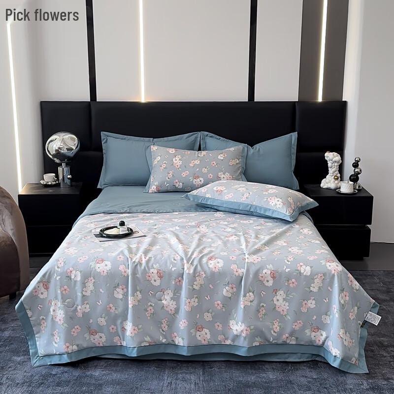 

Ice Silk Jacquard Summer Quilt