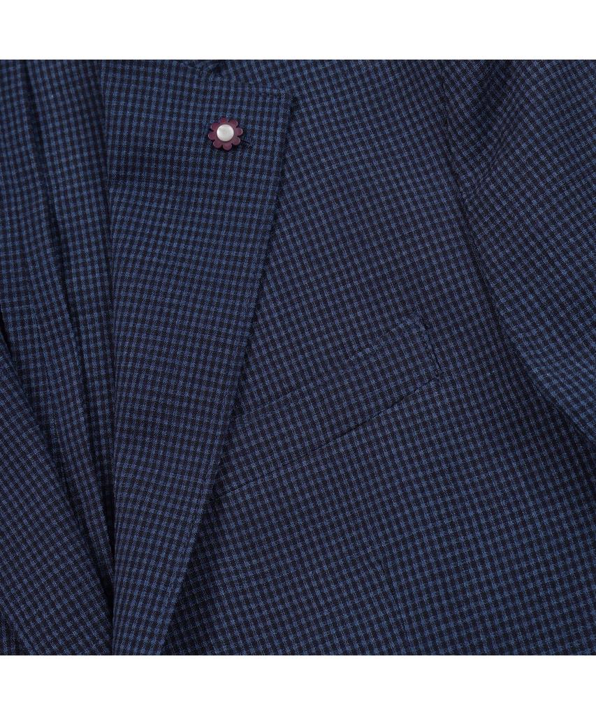 Brentwood Triacetate Minimal Check Lightweight Jacket Brjbm26431Nyx