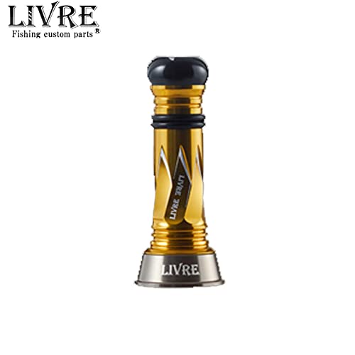 LIVRE 10550 Custom Balancer Type 2, Shimano/Daiwa Compatible, C1 Type, Titanium x Titanium