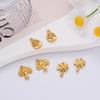 Wholesale 6pcs/lot Stainless Steel Life Tree Palm Charms Pendant DIY Bracelets Necklace Jewelry Making