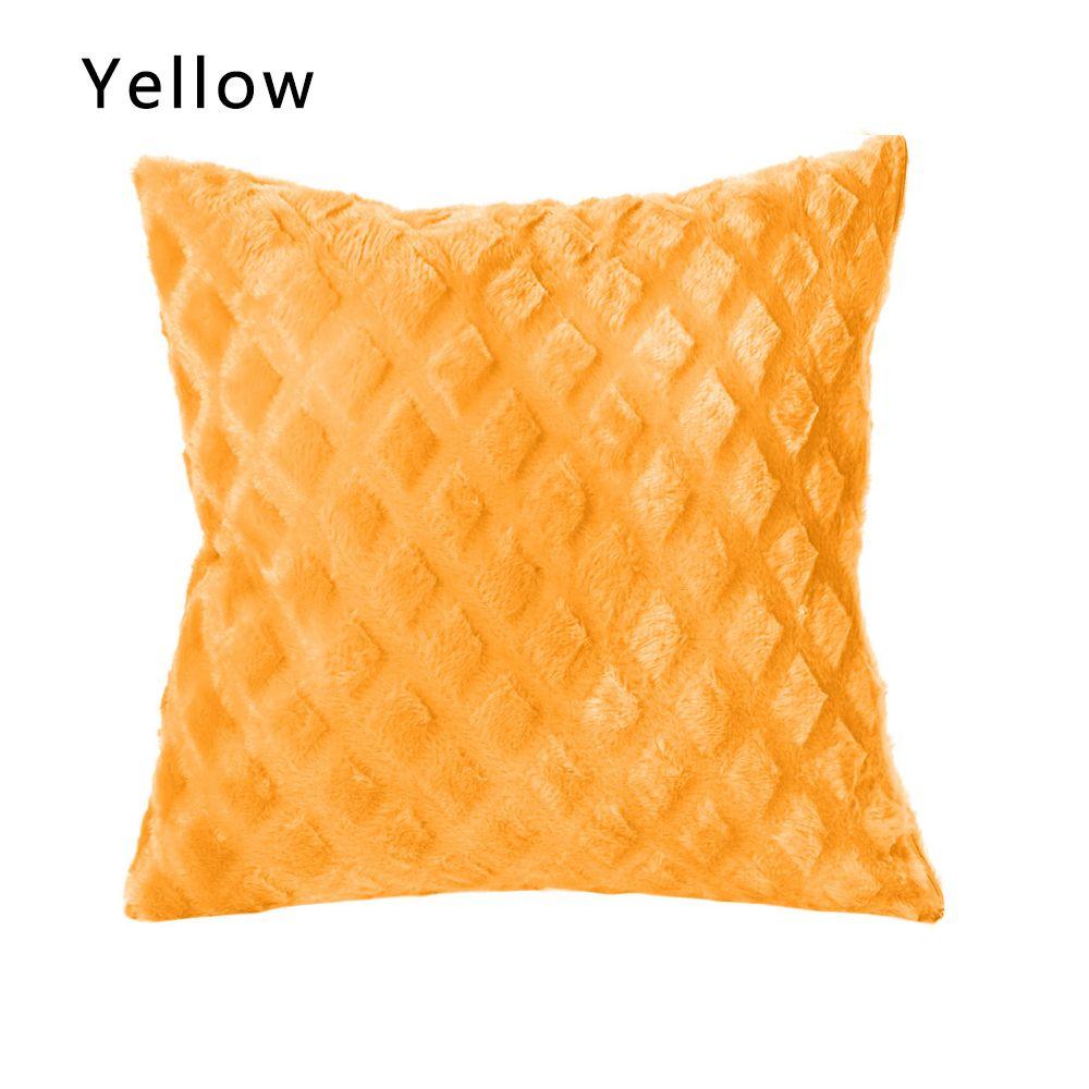 Soft Car Seat Home Decor Cushion Cover Throw Pillow Cases Winter Warm Corduroy