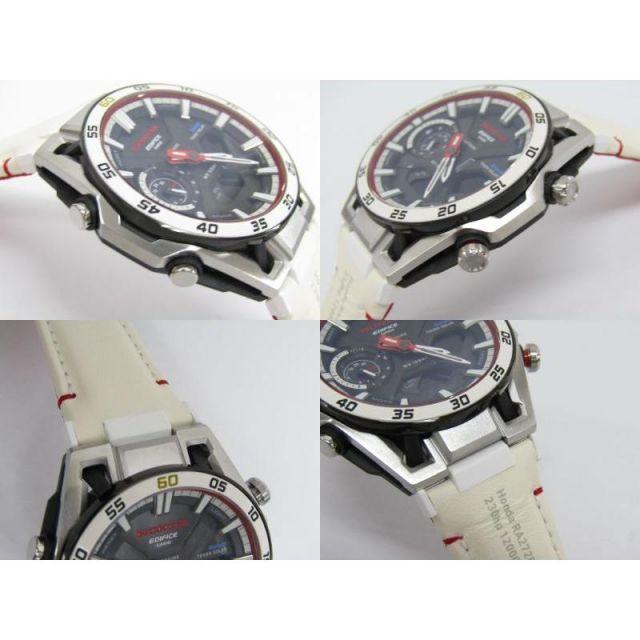 Used CASIO Casio EDIFICE Honda F1 First Victory 60th Anniversary Collaboration Model ECB-2300HR-1AJR Tough Solar Watch AC26914