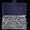 160PCS Four-Prong Wood Inlay Nuts M3-M10 for Furniture