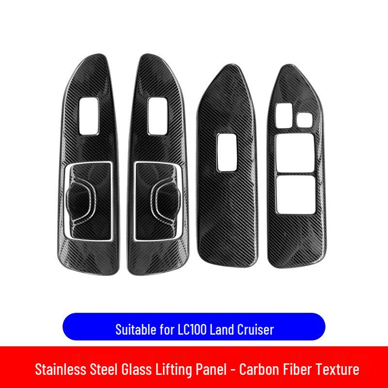 98-07 Land Cruiser LC100 Glasheber Panel Dekorative Zierleiste
