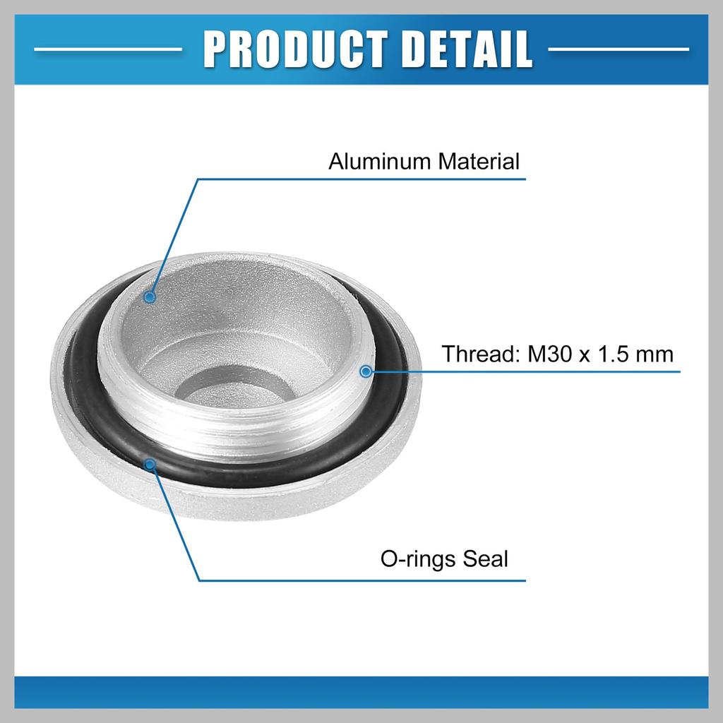 RATCHROLL Engine Valve Tappet Adjustment Cover Cap Compatible with Honda