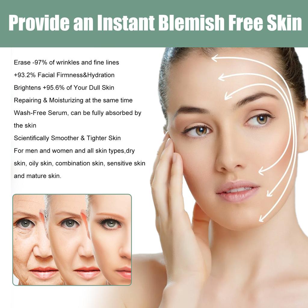 Collagen Facial Serum Hydrating Moisturizing Skin Care Essence for Glowing Smooth Skin