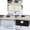 Korean Style Large Capacity Pencil Case With Fabric Material For Students And Office Use