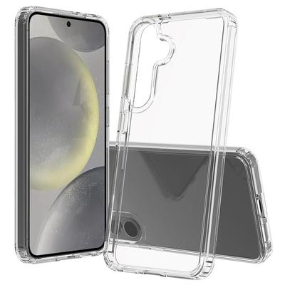 Hybridní průhledné pouzdro pro Samsung Galaxy S25 Edge S24 Ultra S23 Plus S22 S21 Fe A55 5G A35 A15 A25 2025 Nežloutnoucí Průhledný Kryt na Telefon Příslušenství