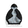 2026 Men's Double-Sided Hoodie Cardigan - Autumn/Winter Loose Fit, Plus Size, Unisex Casual Top